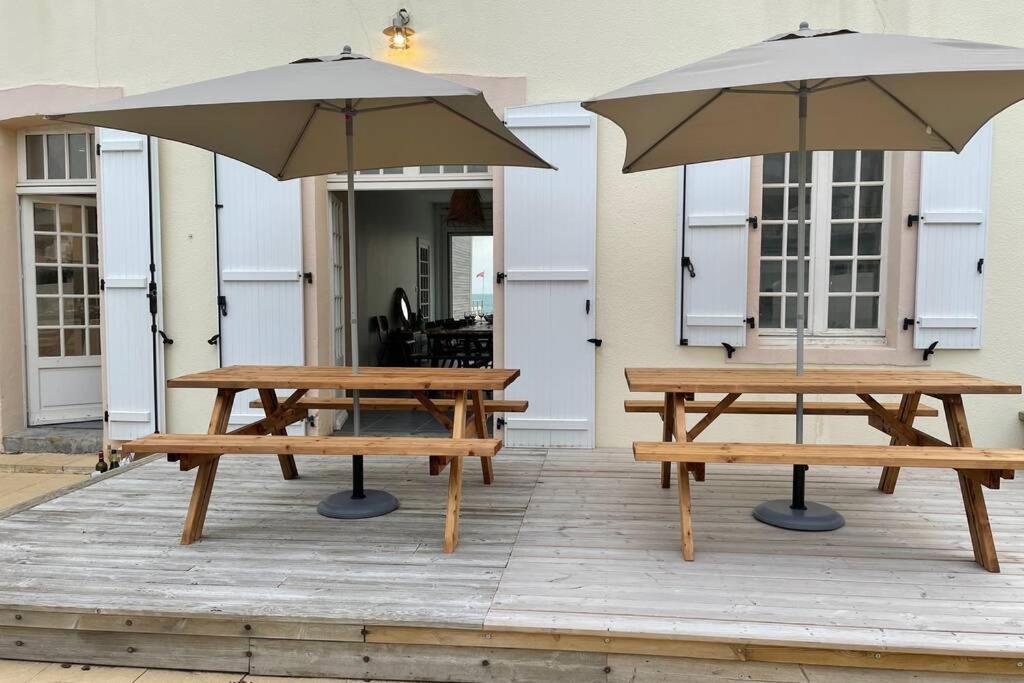 Agon-Coutainville, Villa Bord De Mer Bagian luar foto